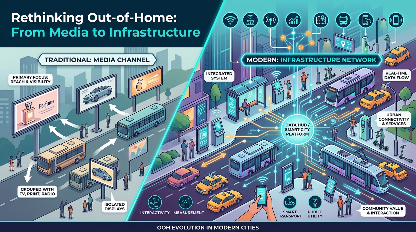Rethinking Out-of-Home: From Media to Infrastructure